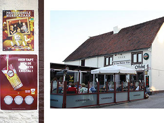 cafe in den ouden tijd gezellig terras